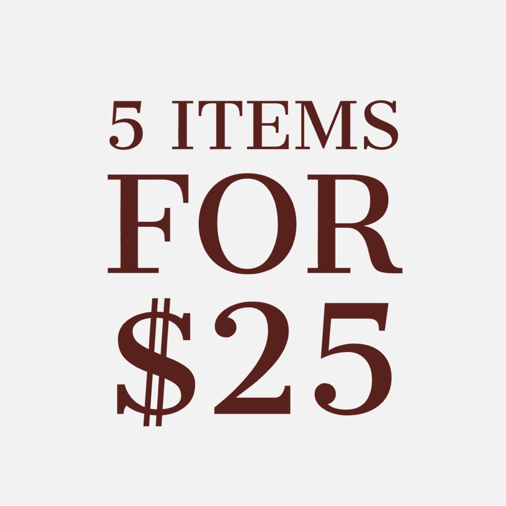 5/$25 ✨ CLOSET BUNDLE